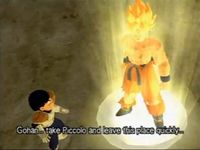 Dragon Ball Z - Budokai, capture d'écran